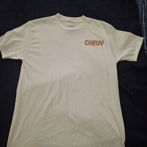 Chevy White Short Sleeve Men's Tee